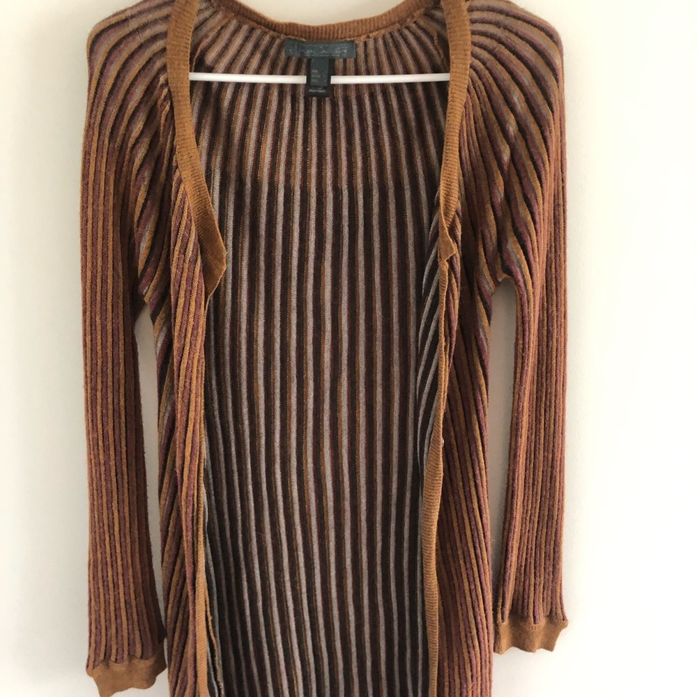 Stripped cardigan